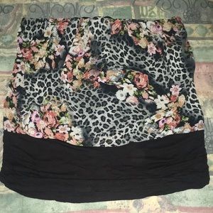 Floral tub top
